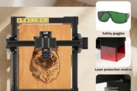TOIREISX Z1 Laser Engraving Machine 10000mm/min High Speed Engraving Safety 3.5W Blue Light CNC Cutting Machine Laser Marking Machine