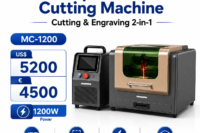 1200W/800W Desktop Fiber Laser Cutting Machine JPT Laser source Cutting & Engraving 2-in-1 Suitable For A Variety Of Metal Materials