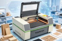 50W CO2 Laser Cutter, Smart Desktop Laser Engraver,400*600 Mm Working Area Water Chiller Cutting Machine