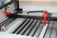 High Efficiency CO2 Laser Engraving Cutting Machine With UP DOWN Table